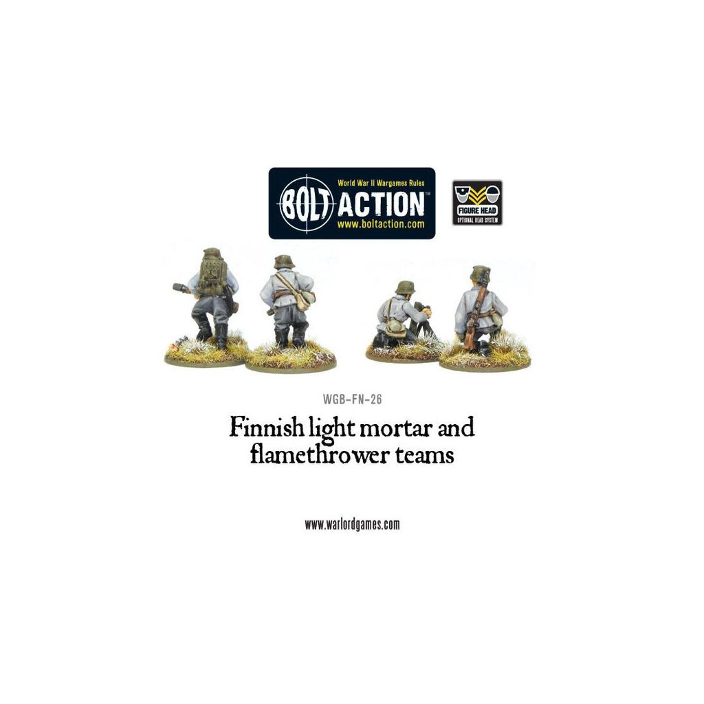 Bolt Action - Finnish Light Mortar & Flame Thrower