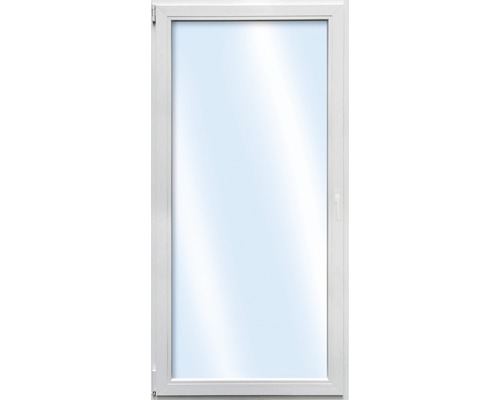 ARON Basic Balkondeur, Kunststof, Enkelvleugelig, Wit, 1000x2000 mm, DIN Links