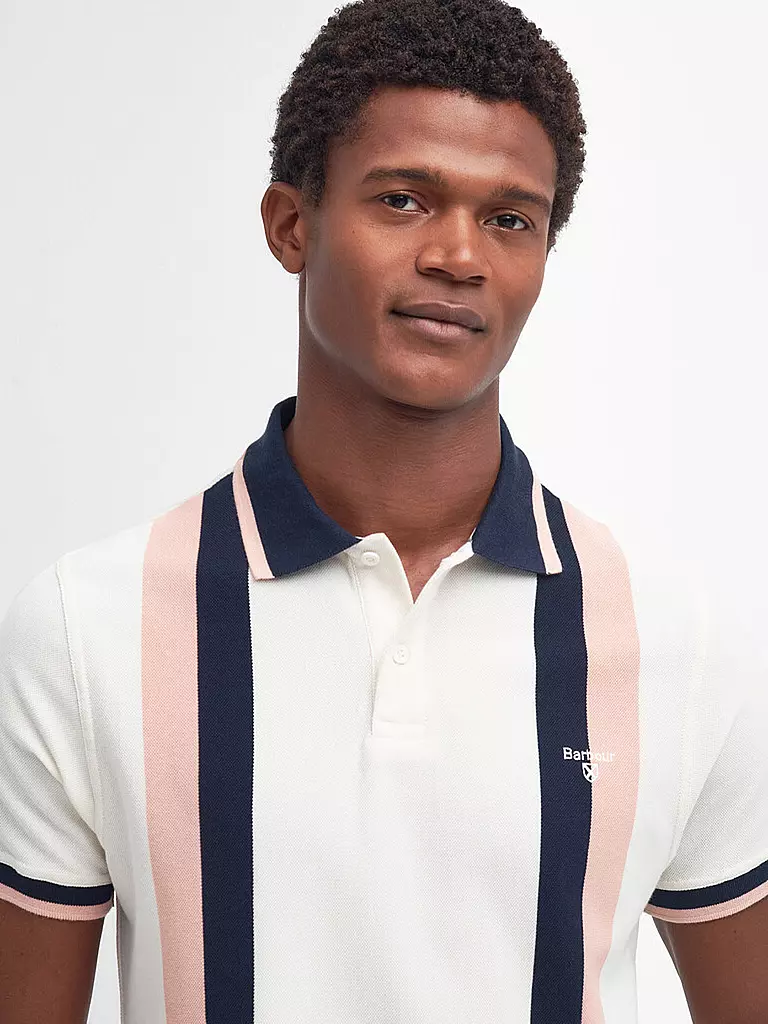 BARBOUR Poloshirt HODON  weiss