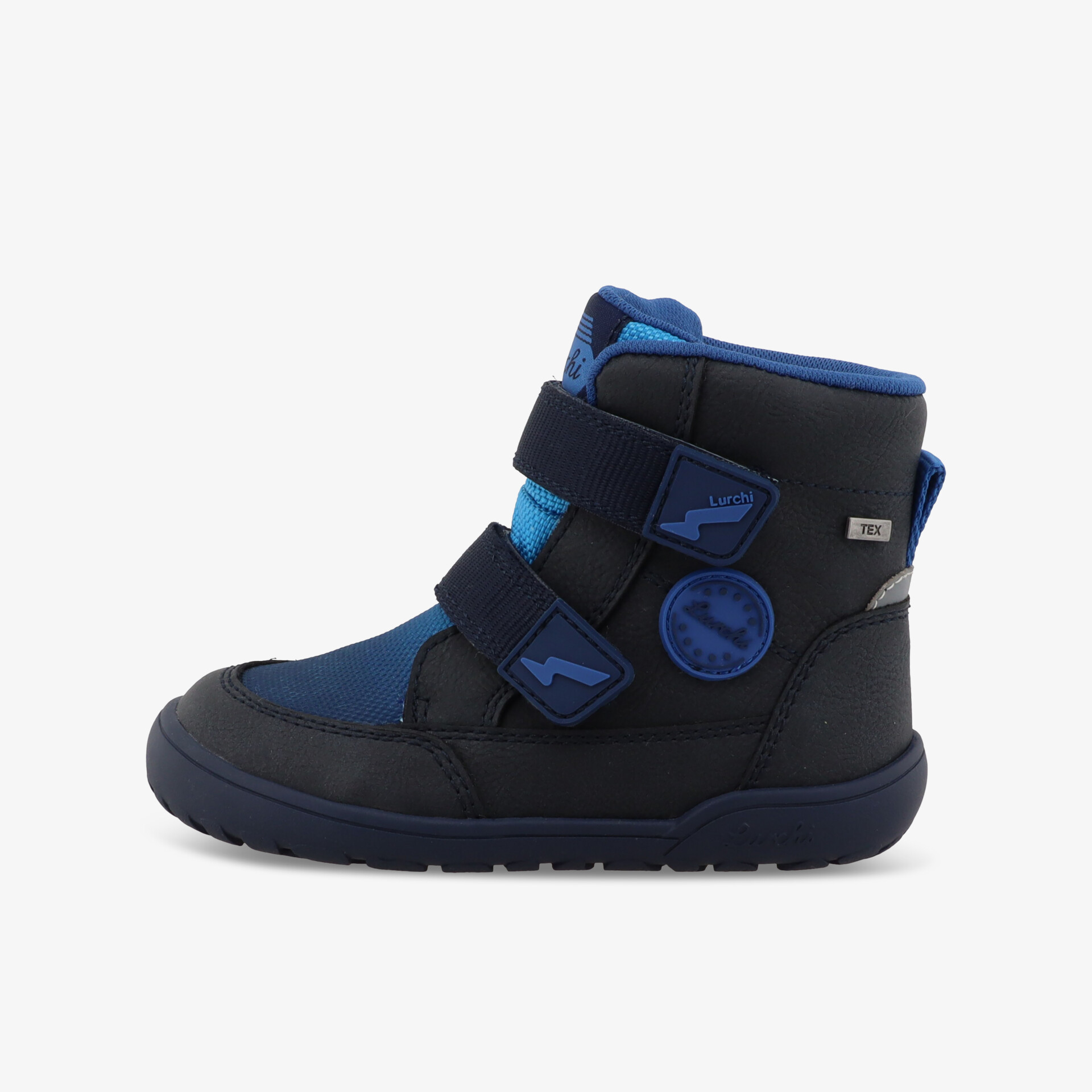 Lurchi Kinder Klettstiefel blau