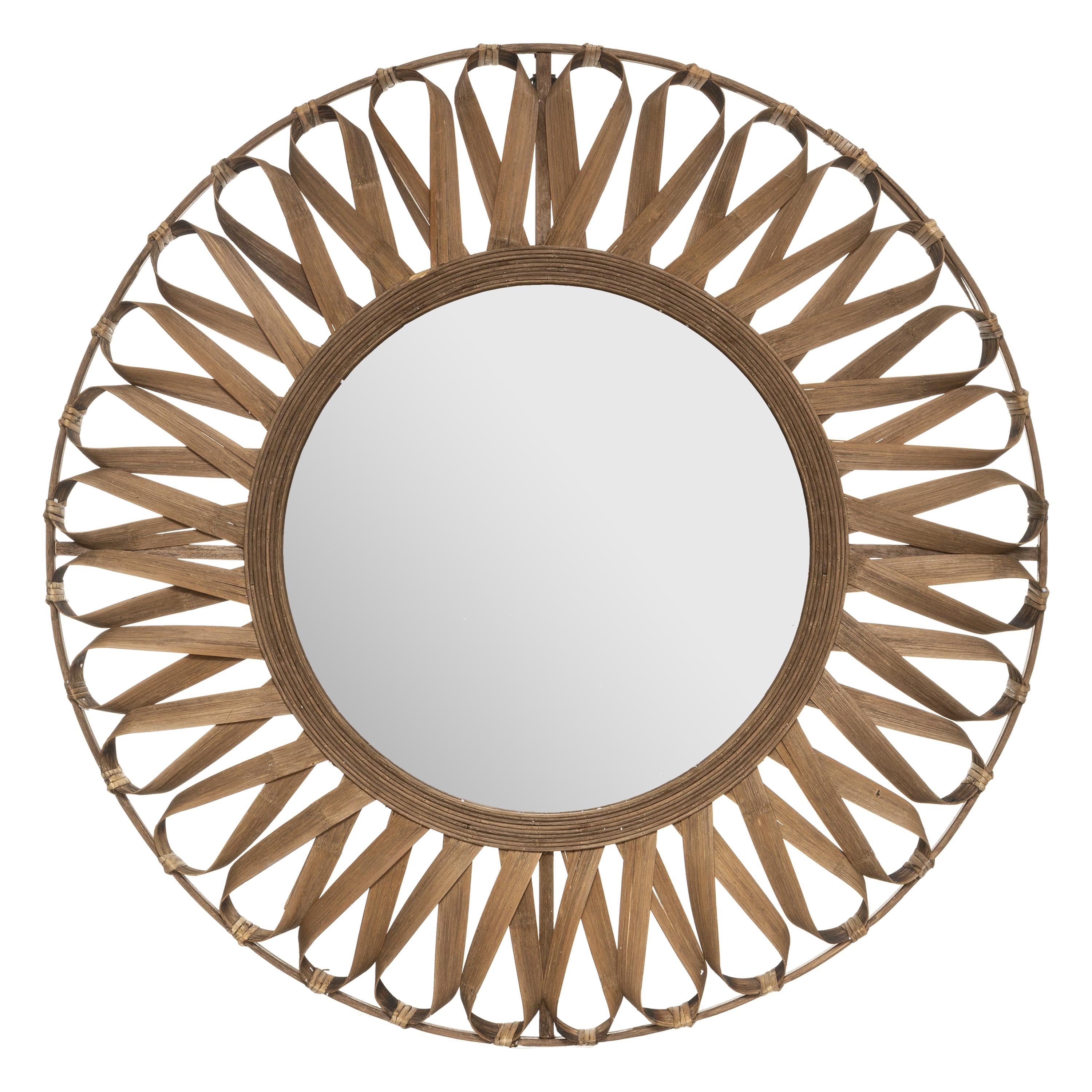 MIROIR BAMBOU EVE D.93CM