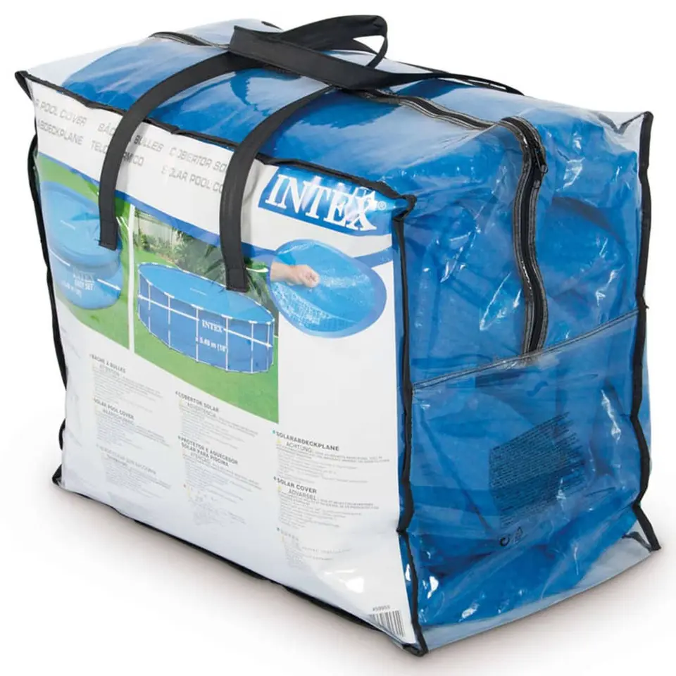 INTEX - Solarzwembadhoes - Blauw - Polyetheen - 975 x 488 cm