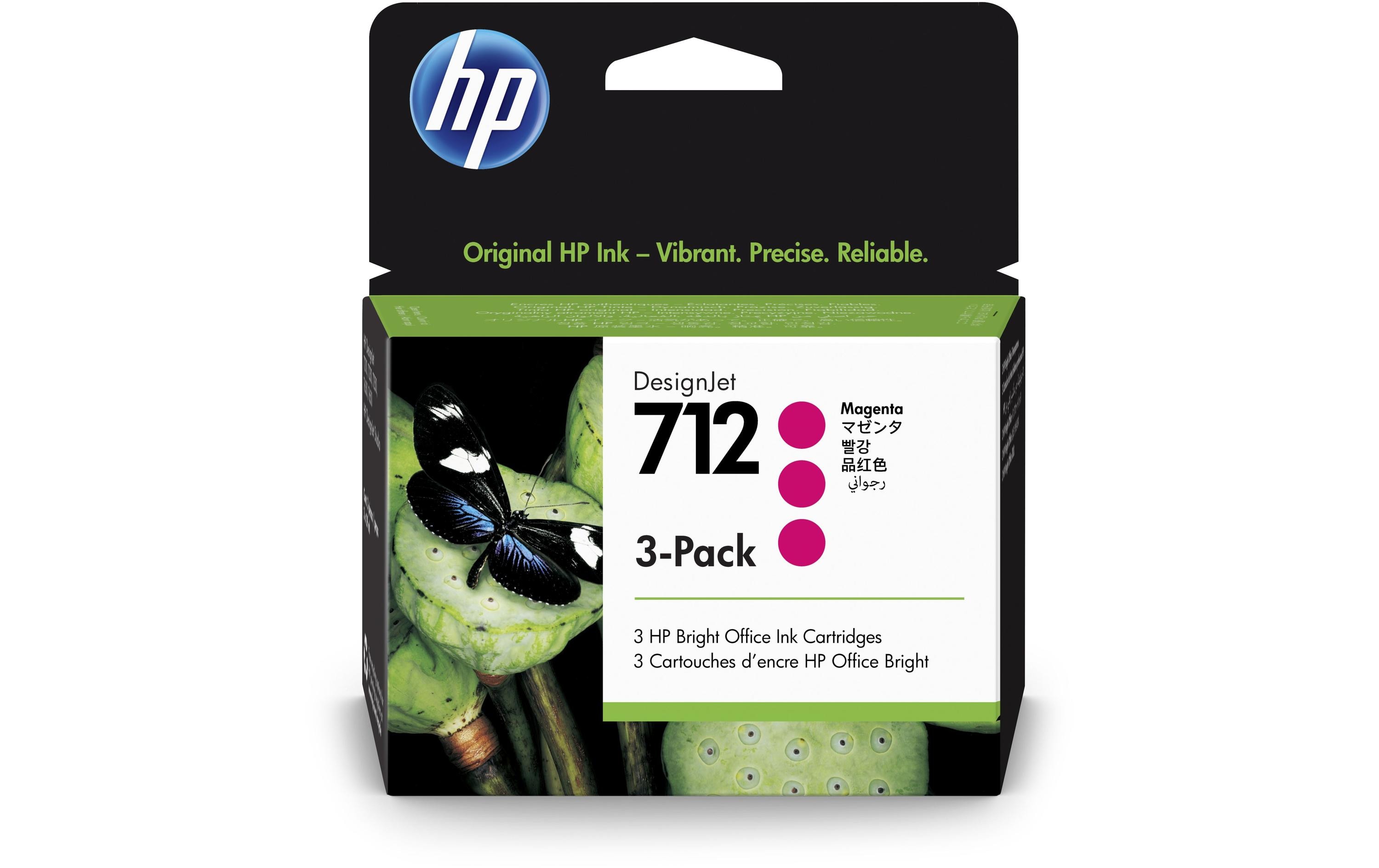 Tinte Nr. 712 (3ED78A) Magenta (3er-Pack)Druckerpatrone