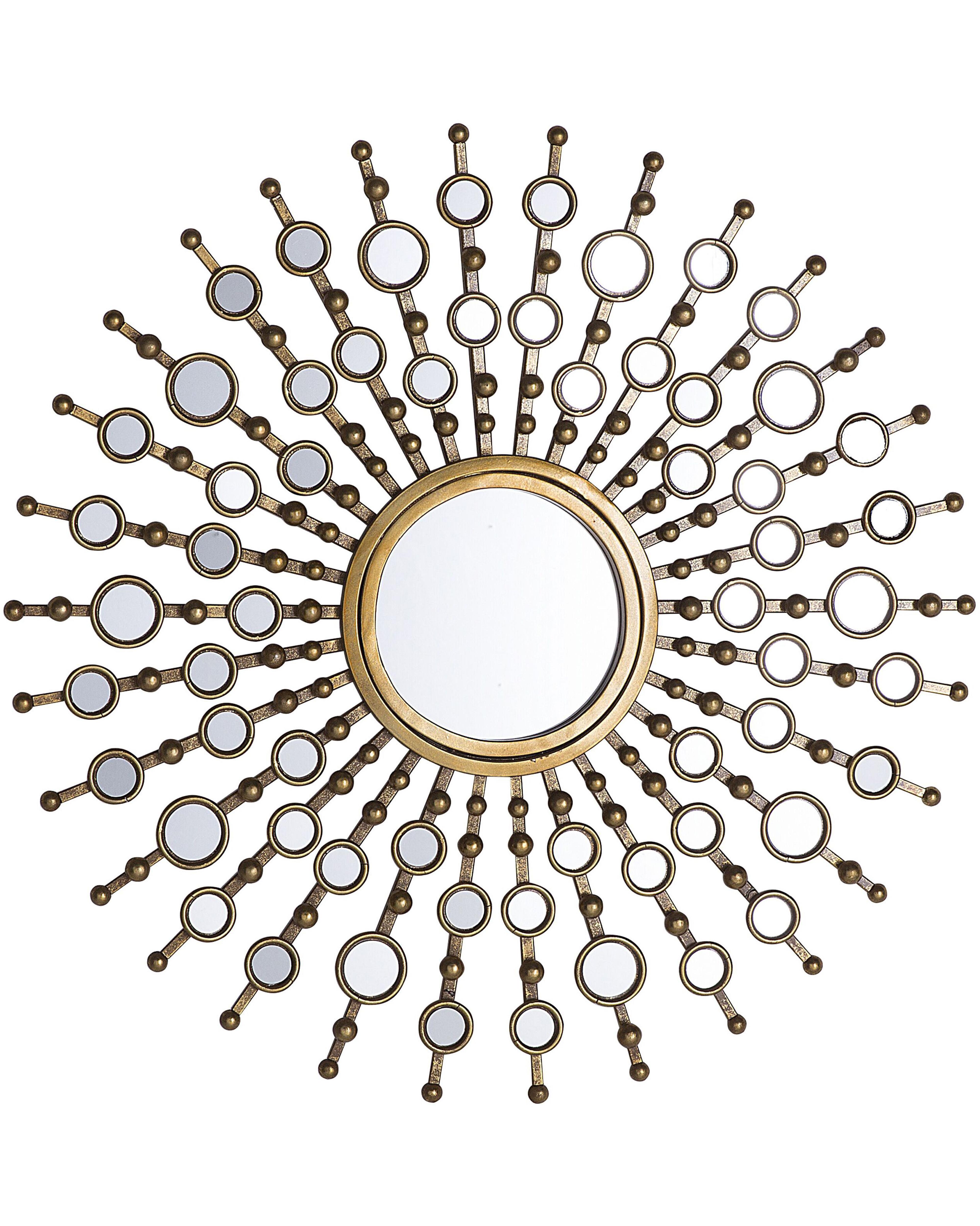 Wandspiegel BLOIS 70 cm 70 cm Metaal Goud