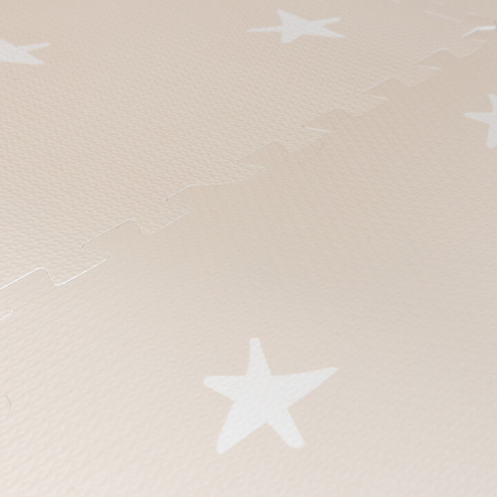 Foam puzzelmat - Alfie Stars Grijs/Beige