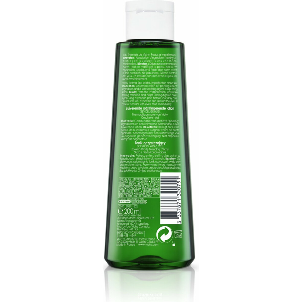 Vichy Normaderm Zuiverende Lotion 200 ml