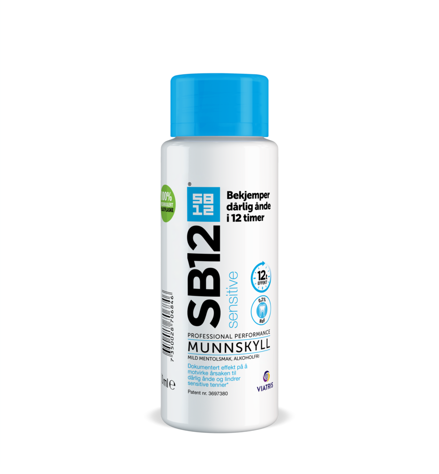 SB12 Sensitive munnskyll 250 ml