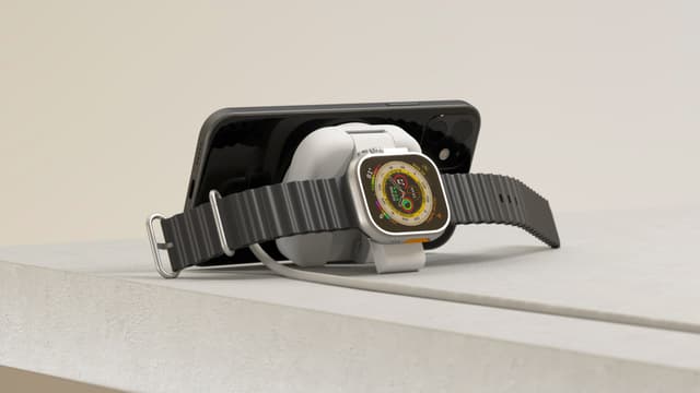 Zens 2-i-1 magnetisk trådløs oplader