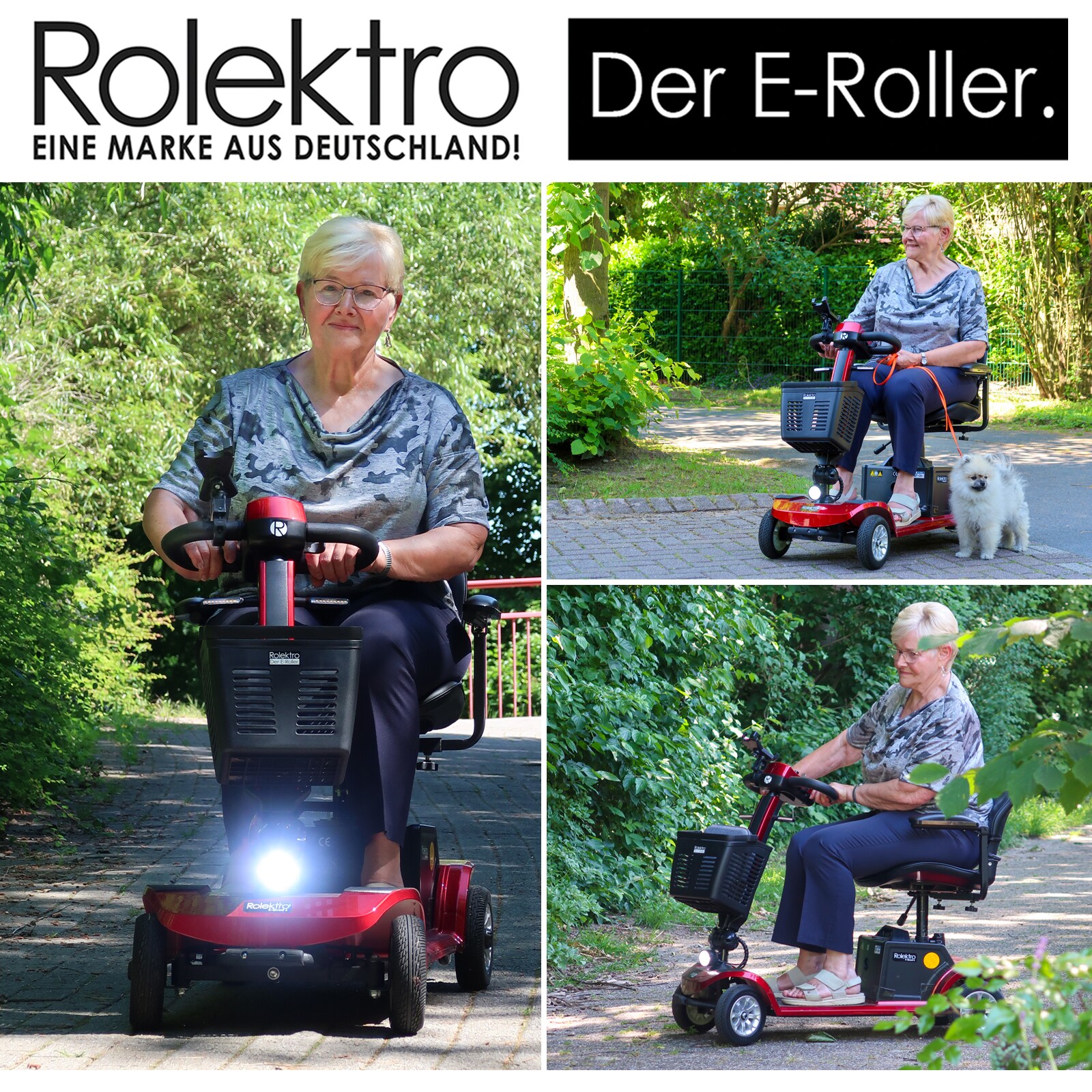 Rolektro E-Quad 6, rot