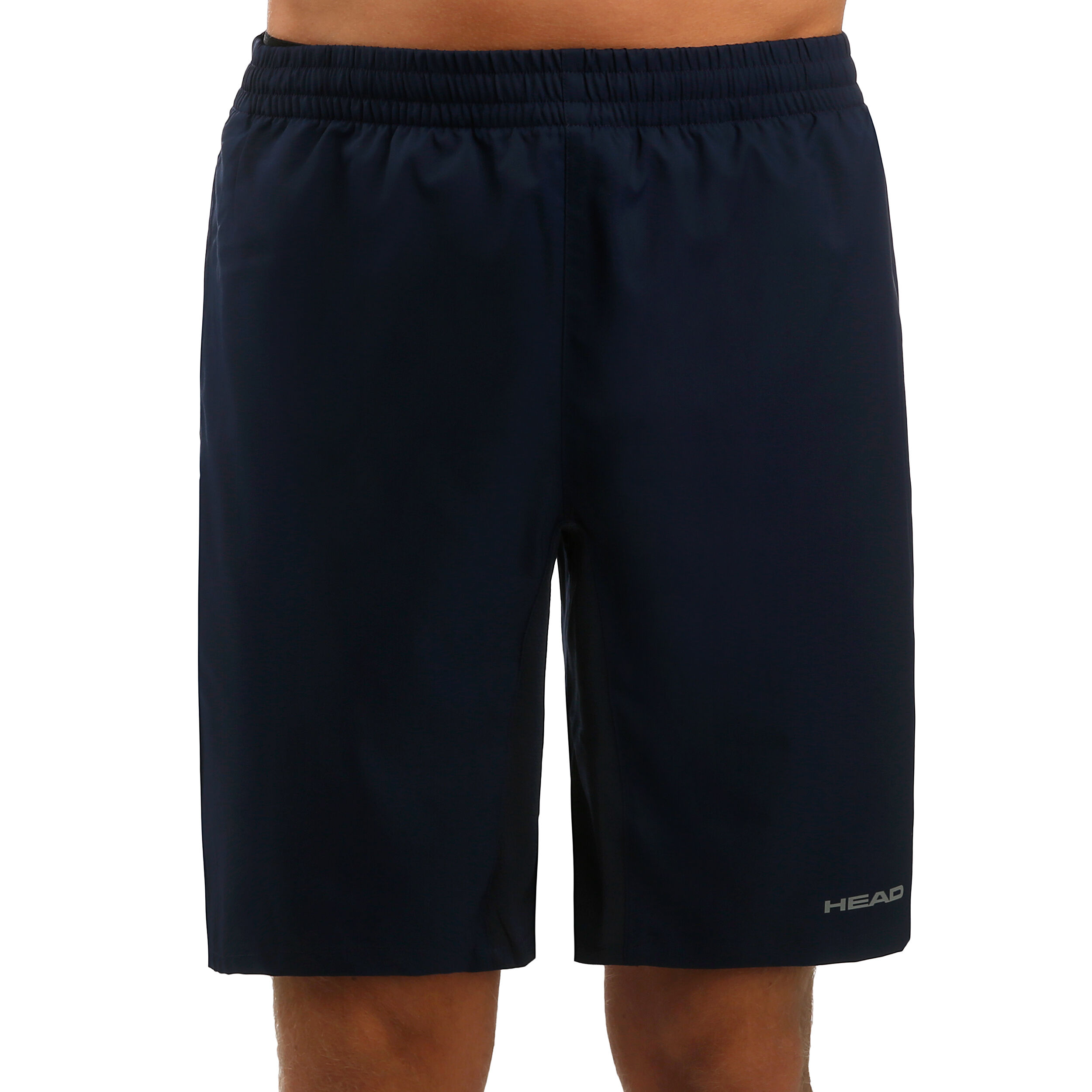 HEAD Club 9in Shorts Hommes - Bleu Foncé , Argent