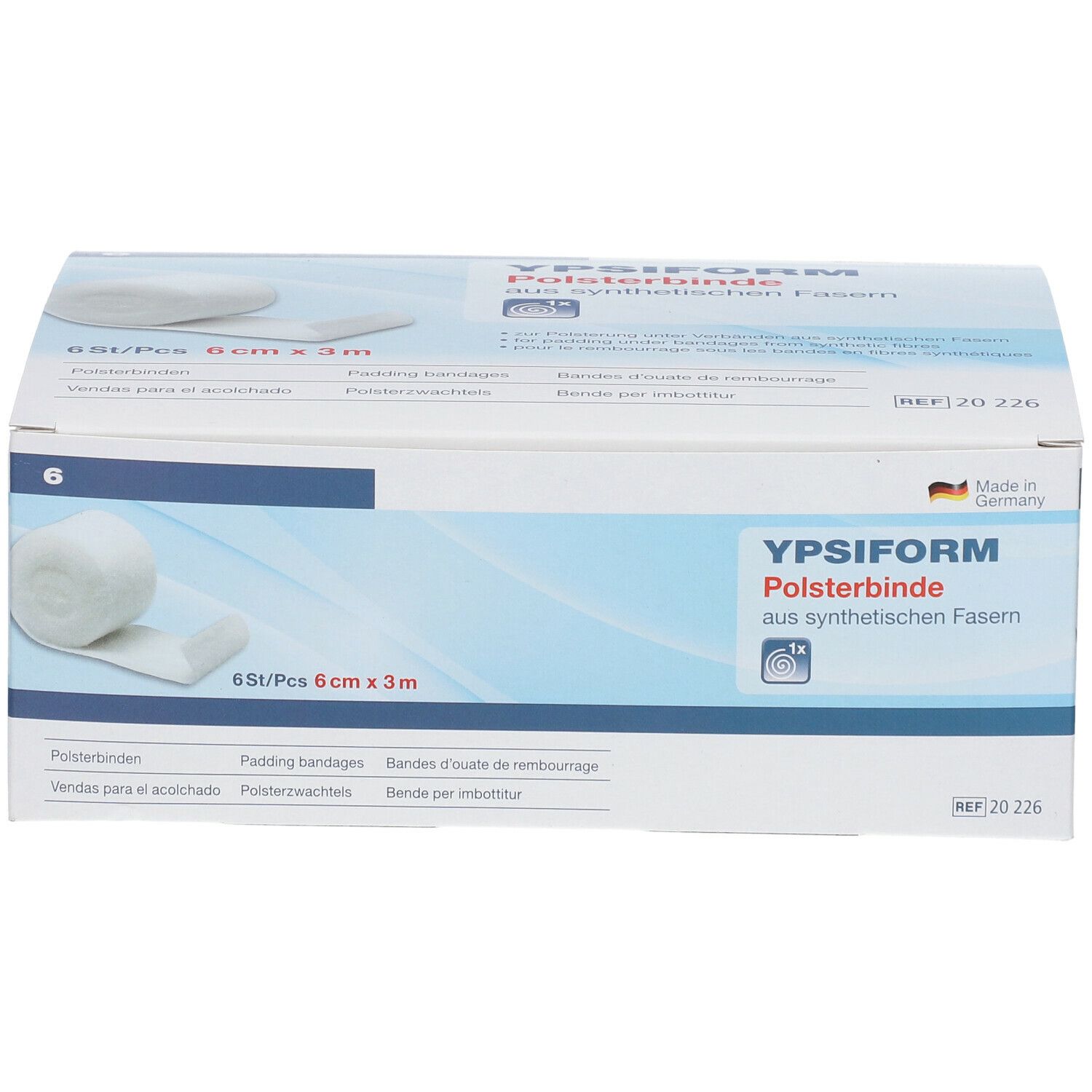 YPSIFORM Polsterbinde 6 cm x 3 m