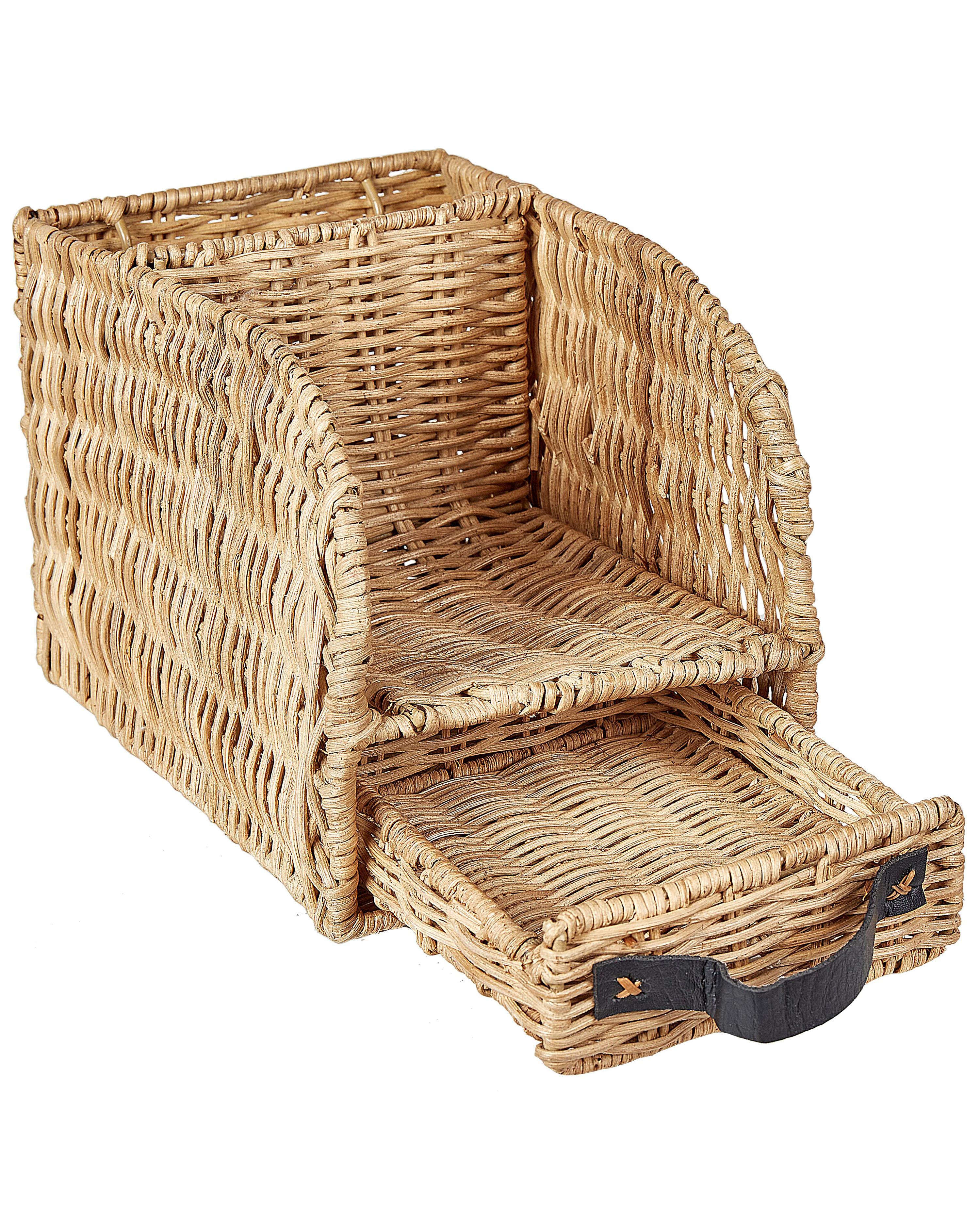 Papier organizer MALPELO Rotan Natuurlijk