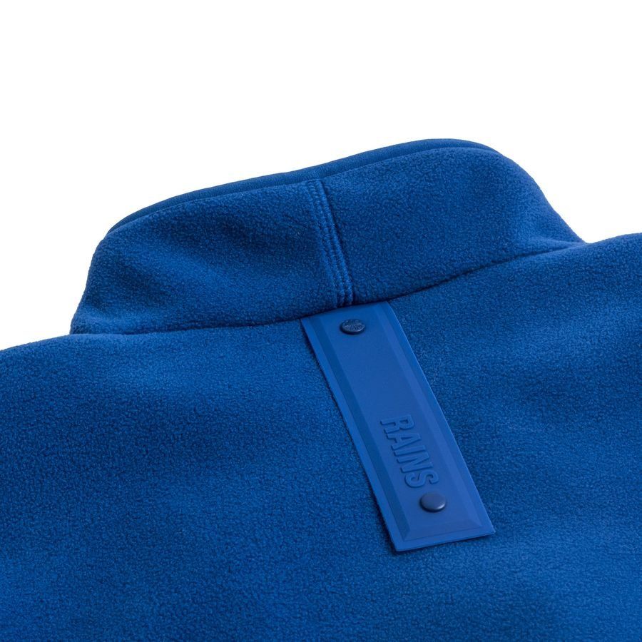 Rains Veste Fleece Pullover - Bleu