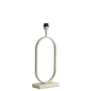Lampvoet Fleur beige  20x10x45 cm