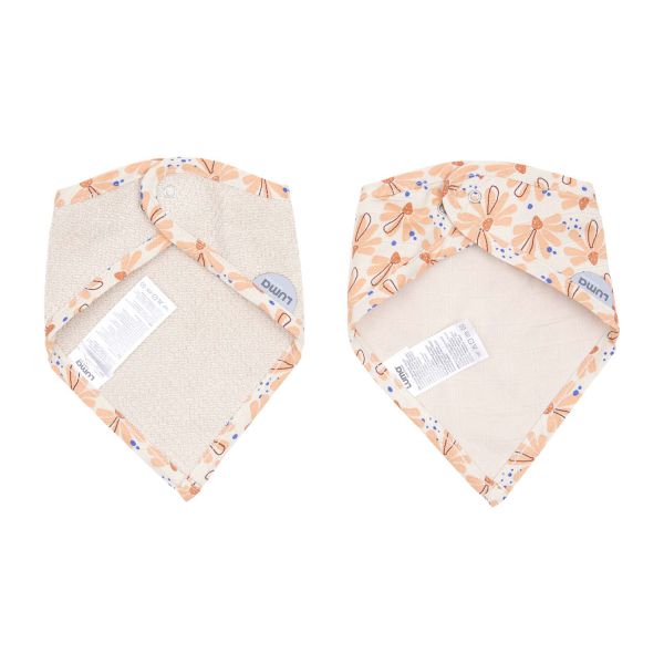 Luma Flowerfever Bandana Slab - Nude - 2 Stuks