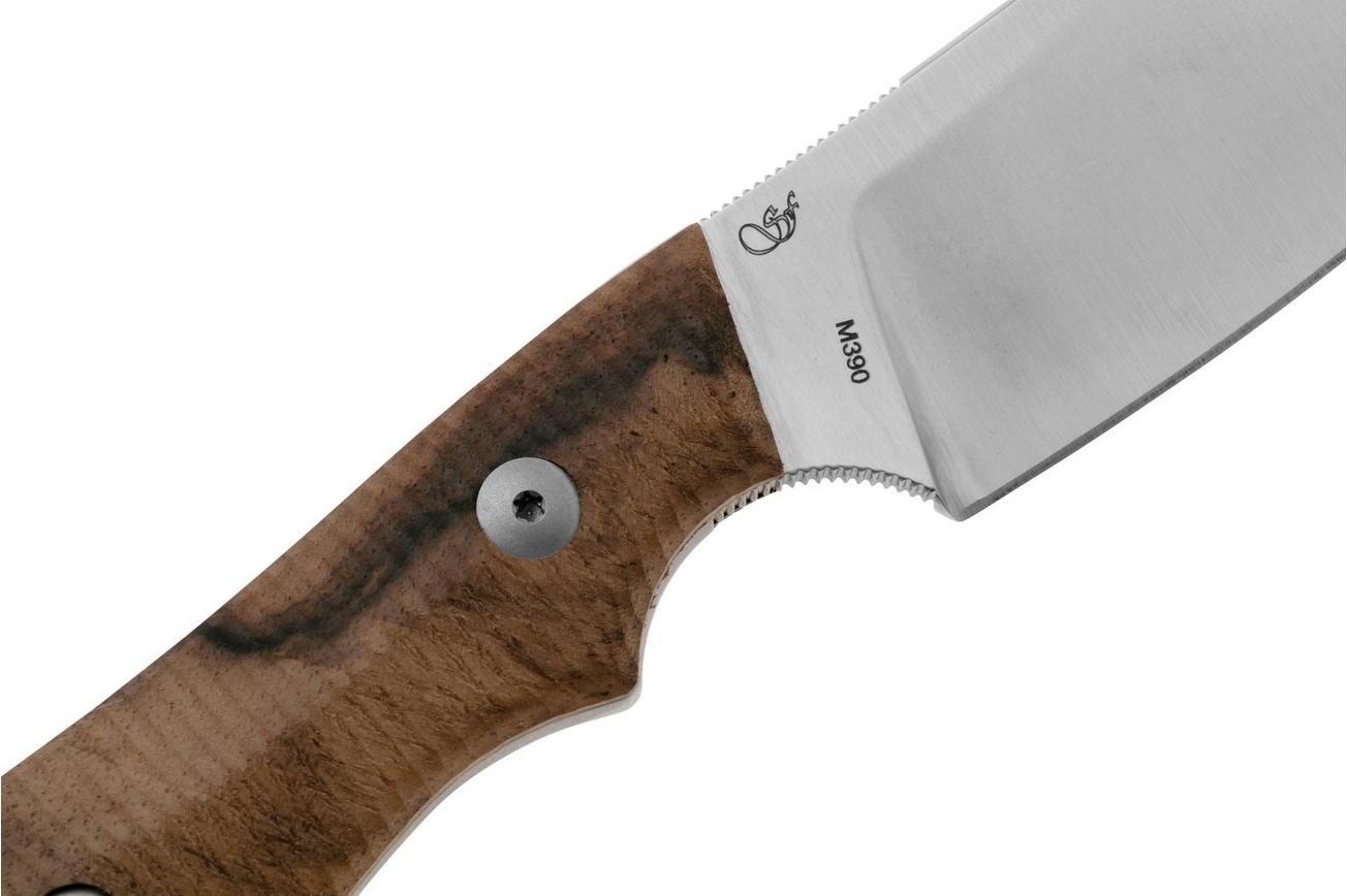 Viper Handy 2 VT4048NO Walnut Wood, vaststaand mes