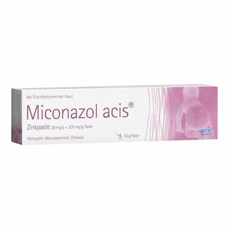 Miconazol acis Zinkpaste, 50 g