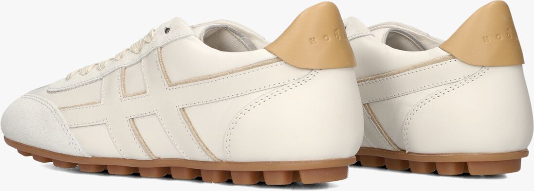 gebroken wit hogan lage sneakers h693 allacciato h