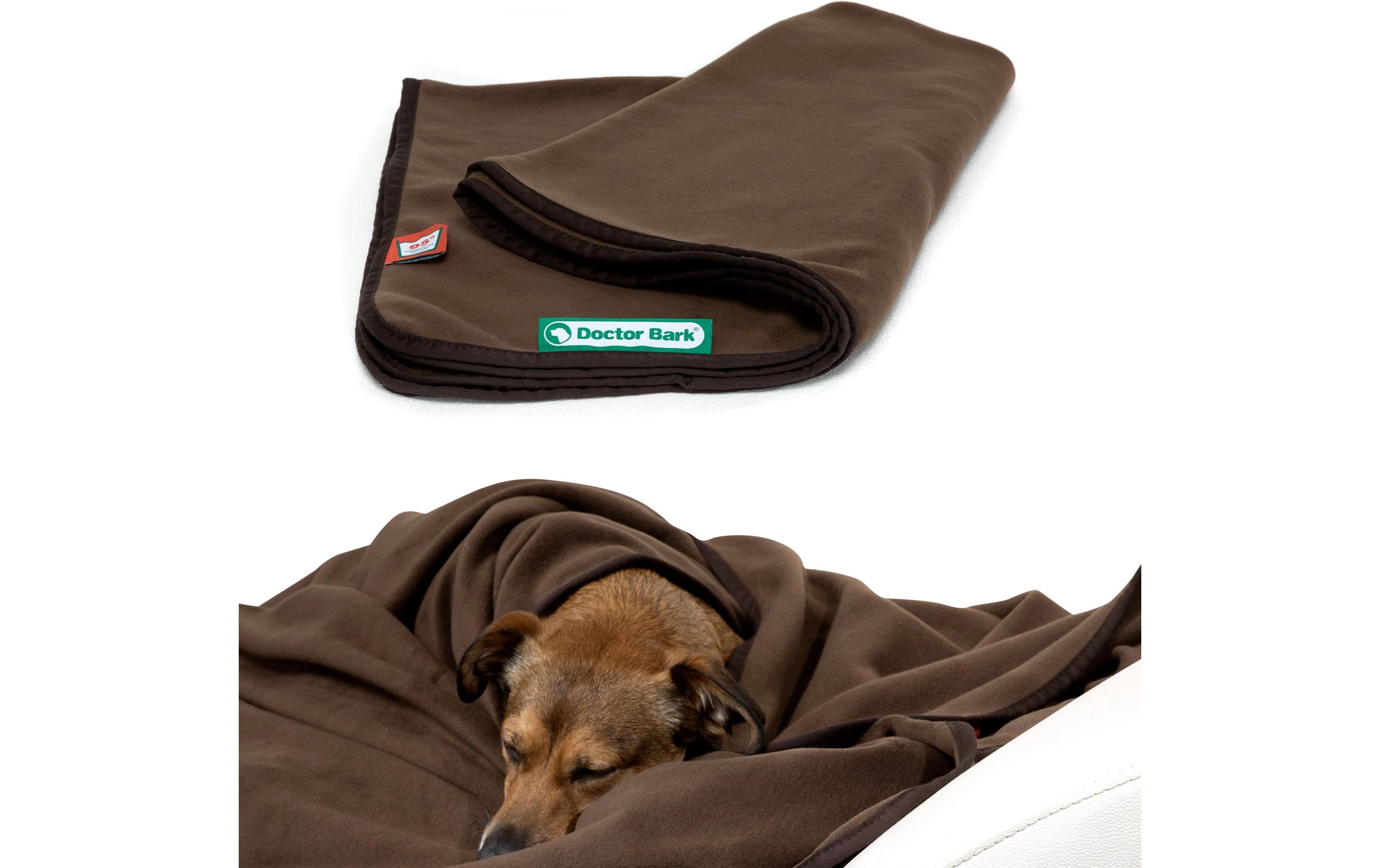 Hunde-Decke Fleece XL Braun, 140 x 100 cmKuscheldecke für Hunde