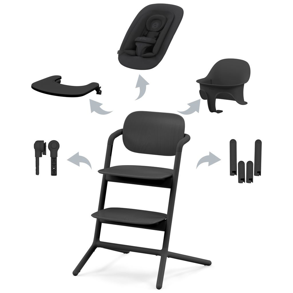 CYBEXCYBEX   Lemo 4in1 Hochstuhl stunning black