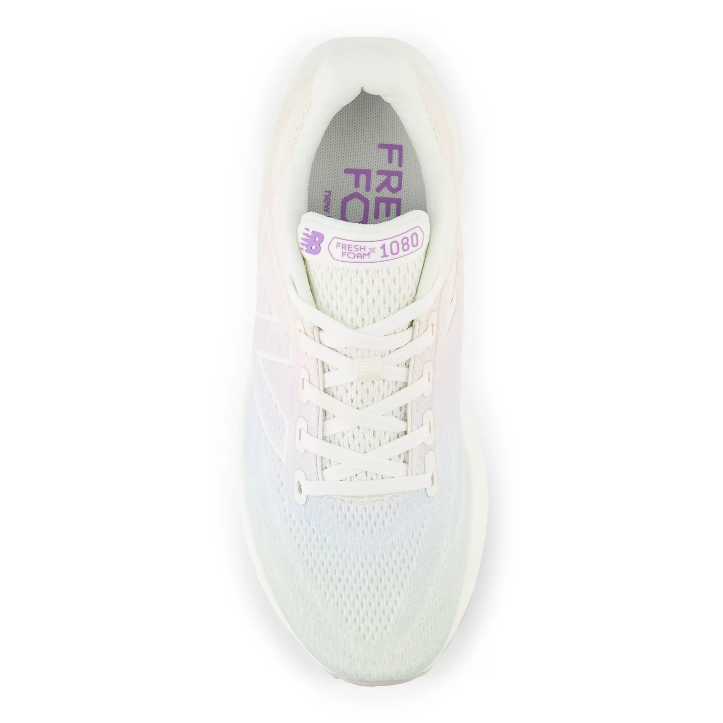 Fresh Foam X 1080 v13 Sea salt con purple fade e quarry blue