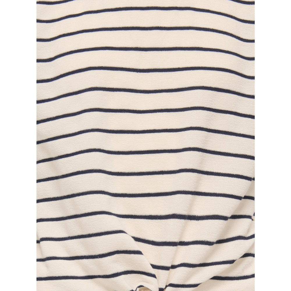 Køb kids ONLY Tofu Night Sky Kogjana Ss Striped Knot Top Jrs