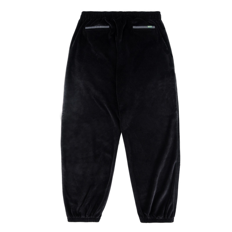 PANTALON DE SURVÊTEMENT EN VELOURS DIMANCHE - NOIR