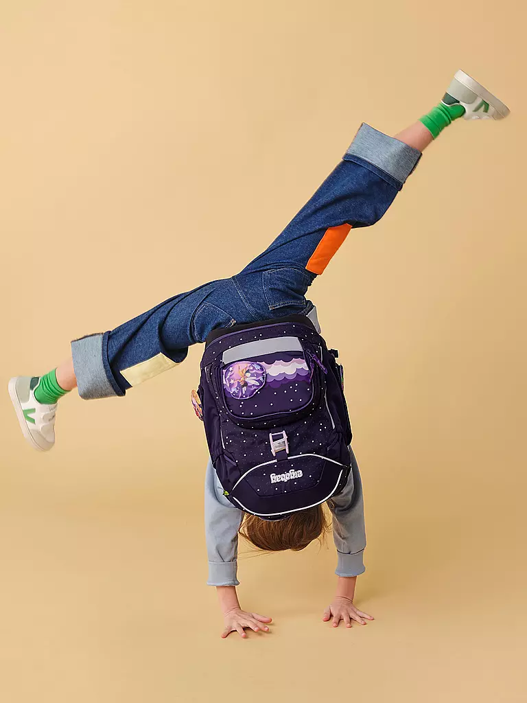 ERGOBAG Schultasche Set 6tlg Pack Sternguckbär dunkelblau