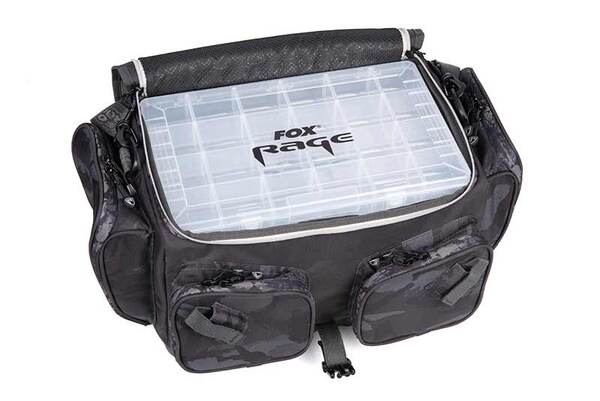 Sac Fox Rage Camo Voyager Large Carryall (avec 5 Boîtes)
