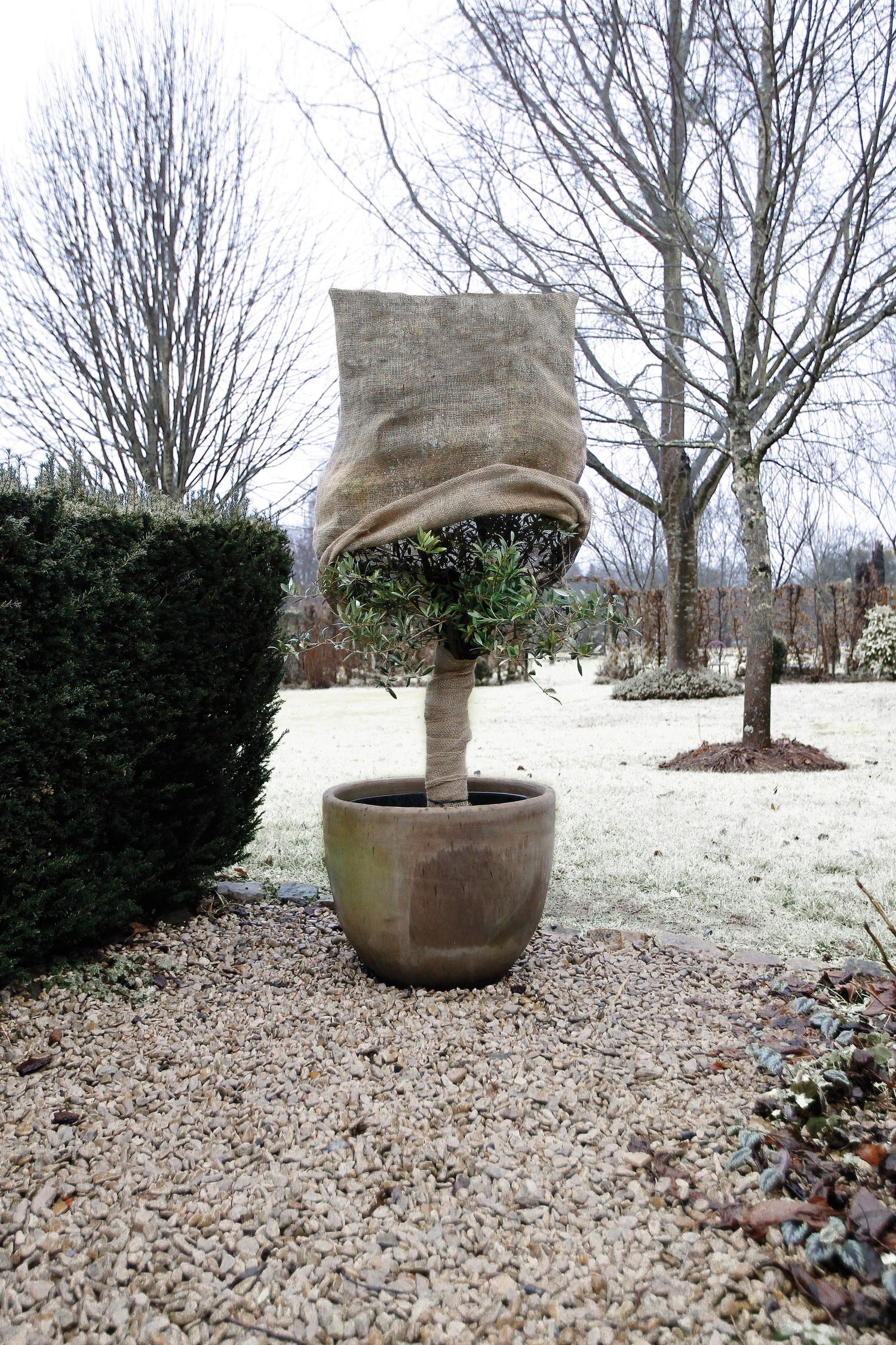 Nature afdekhoes jute D125cm x H1,50m