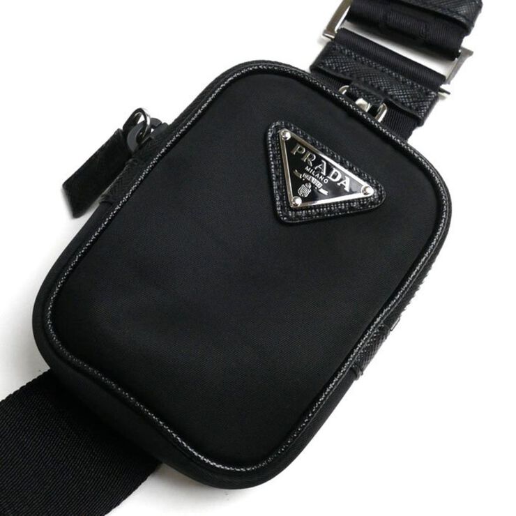 Prada Vintage Prada Crossbody Bag Black