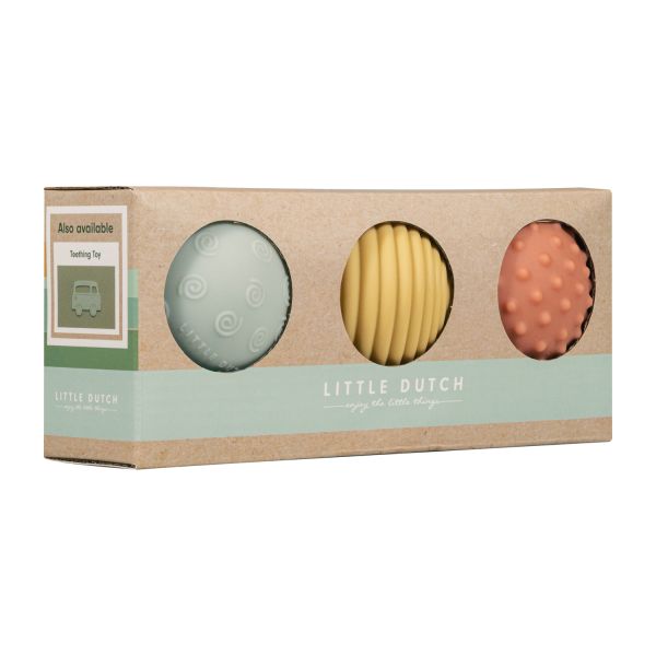 Little Dutch Farm Zintuig Ballen set/3