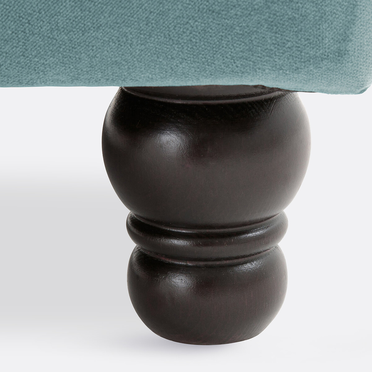 LA REDOUTE INTERIEURS<br>Poltrona de veludo, Meio-dia