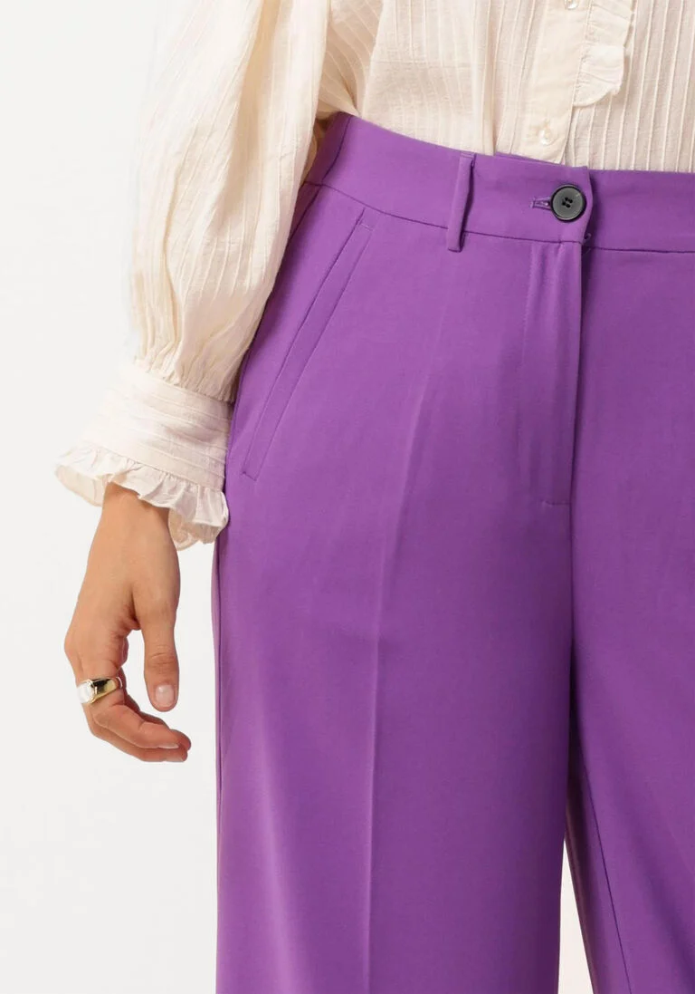 CO\\'COUTURE paarse co'couture pantalon new flash wide pant