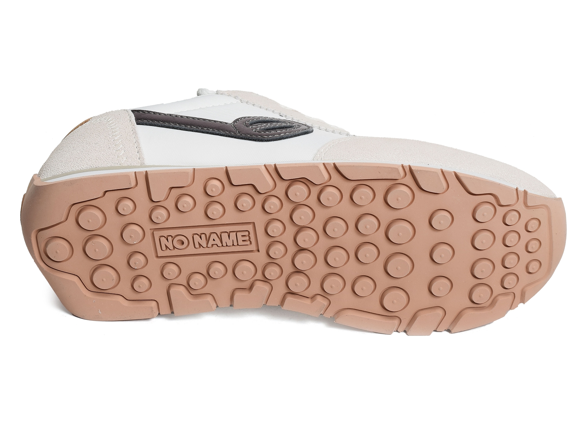 City run jogger beige blanc