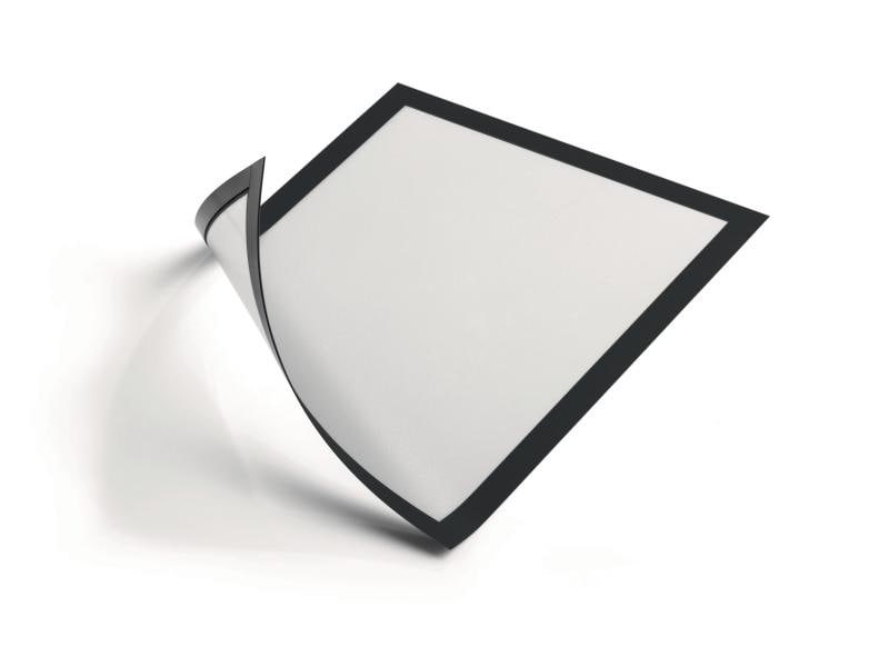 DURABLE Präsentationsrahmen Duraframe Magnetic A4 5 Stück S Magnetischer A4-Informationsrahmen, 5 Stück, schwarz