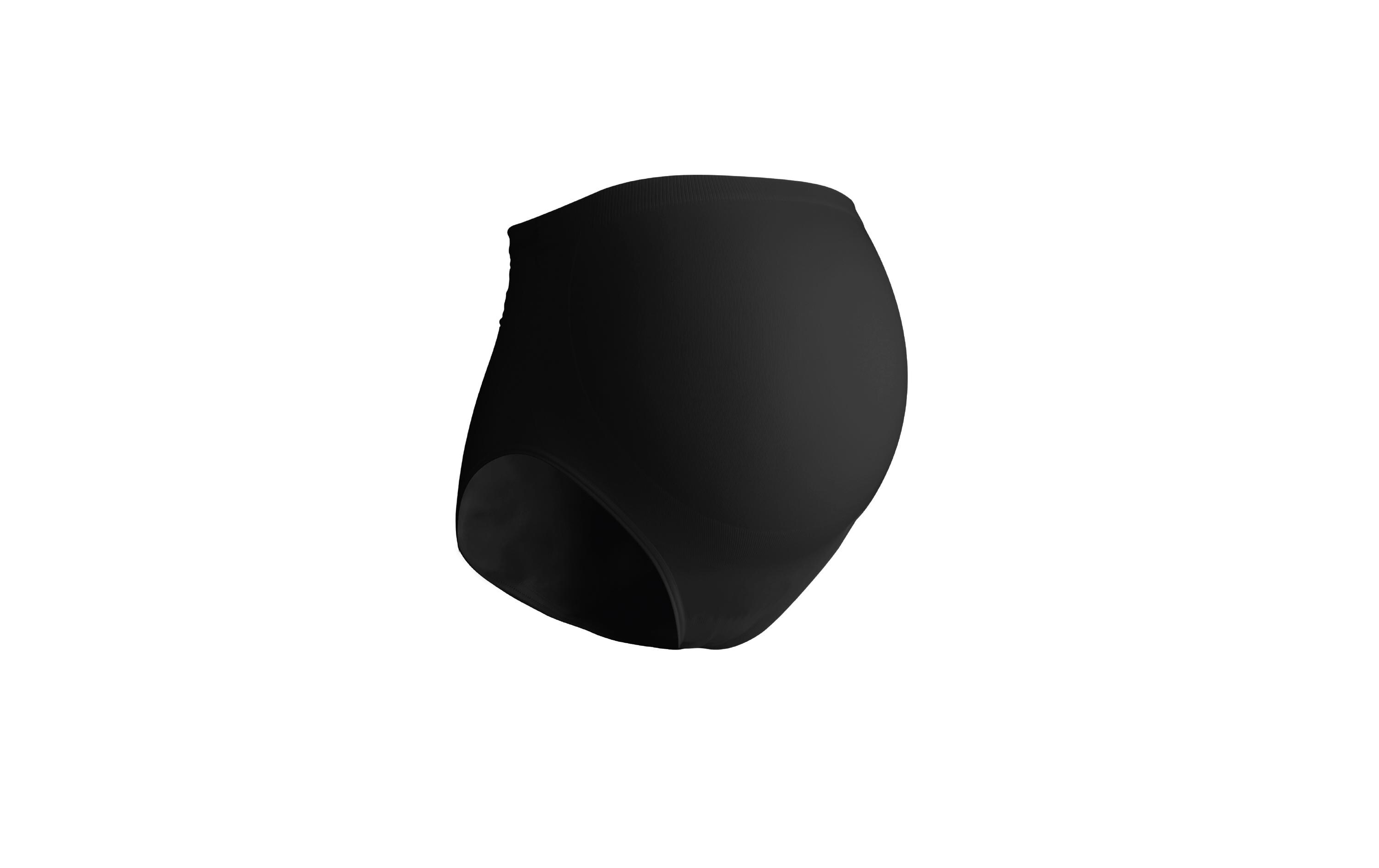 Schwangerschafts-Slip Panty Schwarz Gr. XLNahtlose Schwangerschaftsunterhose mit Support