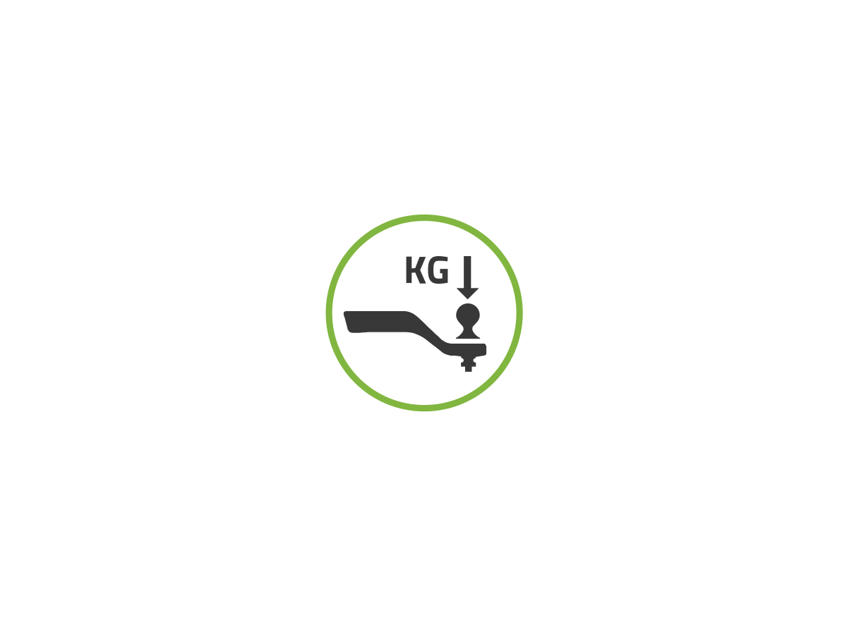 E-Trailer E-Load neuswiel kogeldrukmeter met weegfunctie