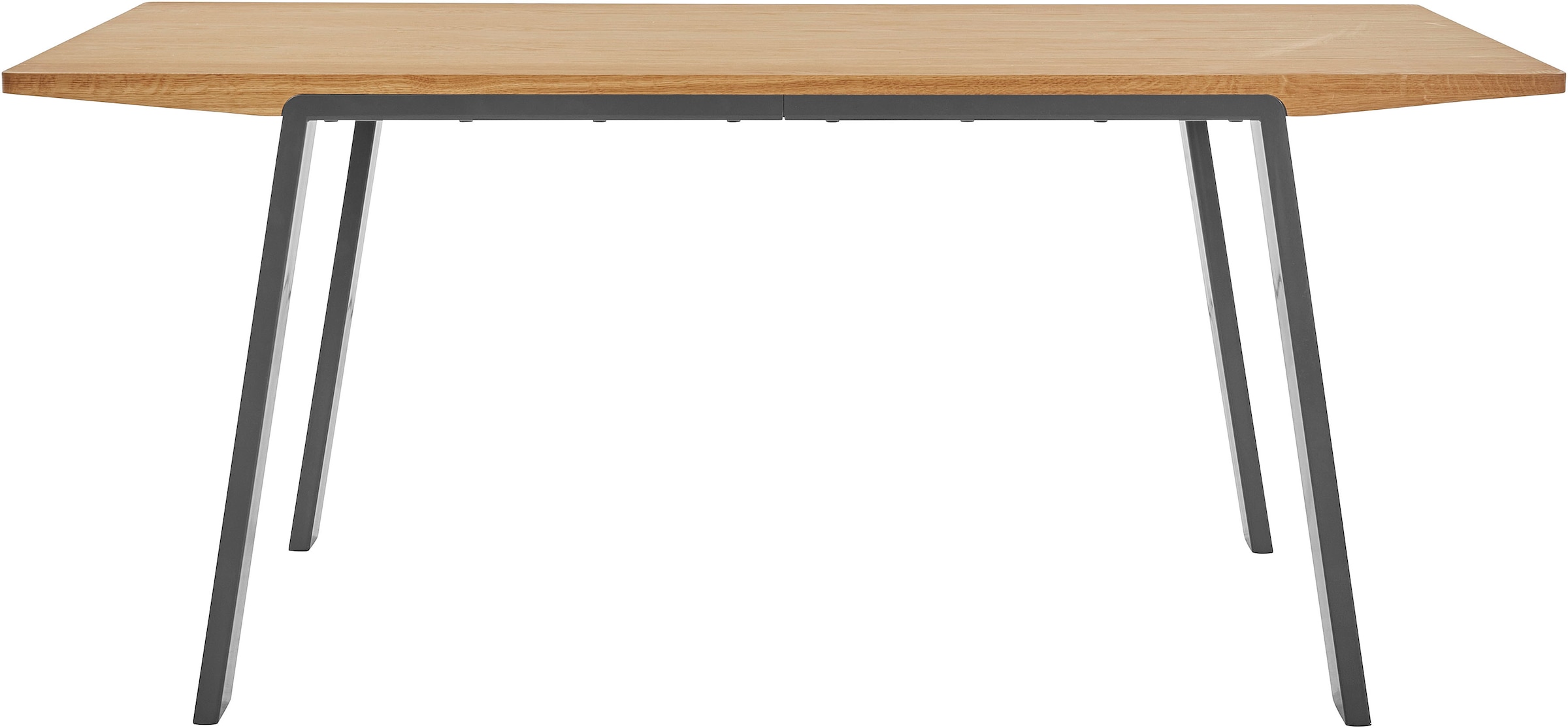 GOODproduct Esstisch »Flemming« Massivholz Eiche, 175 cm oder 225 cm, elegant gewölbte Tischplatte