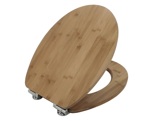 form&style bamboe toiletzitting met soft-close mechanisme