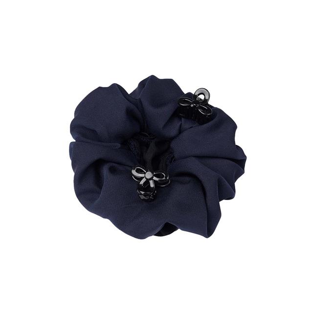 Haarelastiek LeMieux Met Crystal Haarnet Donkerblauw-zwart