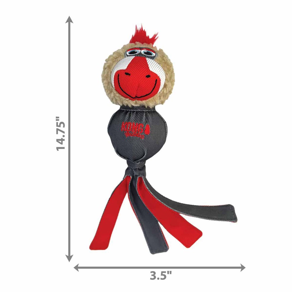 KONG - Wubba Zoo Mandrill L 35,5x10x9cm
