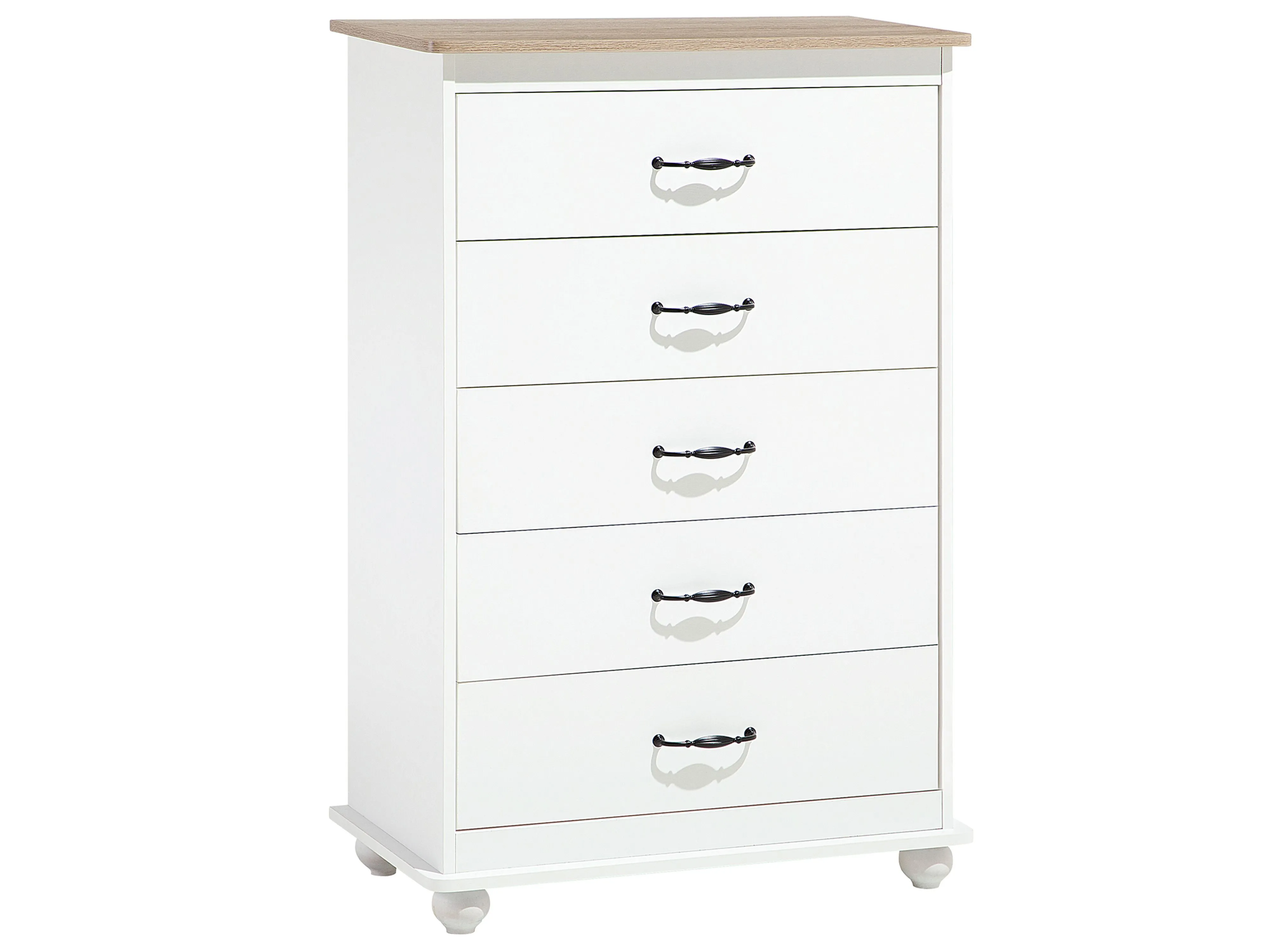 Ladekast 5 lades SHARON Wit