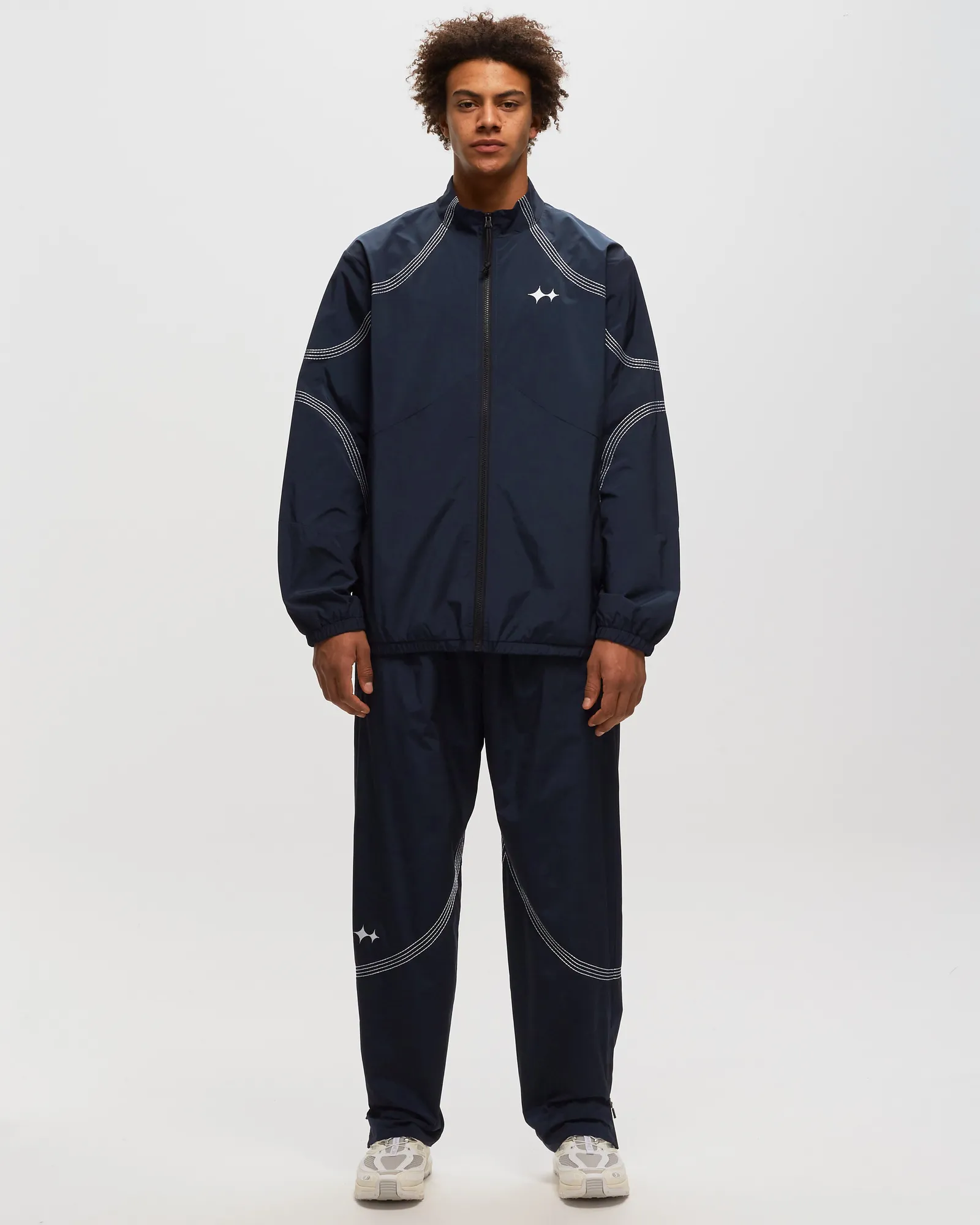 BSTN Brand Contrast Track Pants