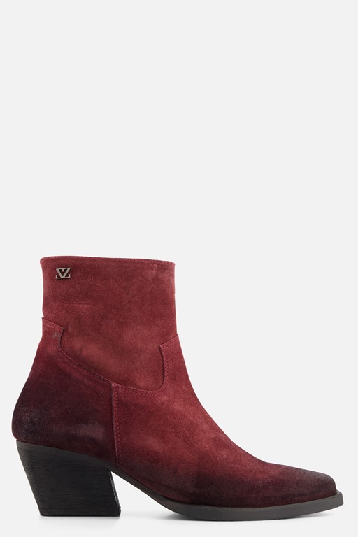 Lazamani Cowboylaarzen bordeaux Suede