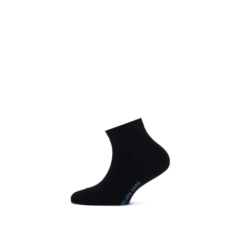 Yellow Moon sneakersokken - set van 2 donkerblauw