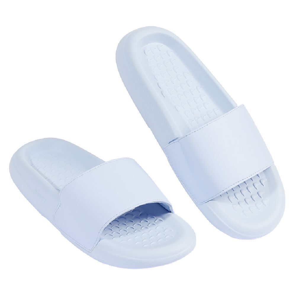 Sandales claquettes plastique blanc uni T36/37