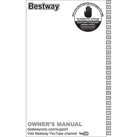 Bestway Power Steel Pool - 11.133 liter