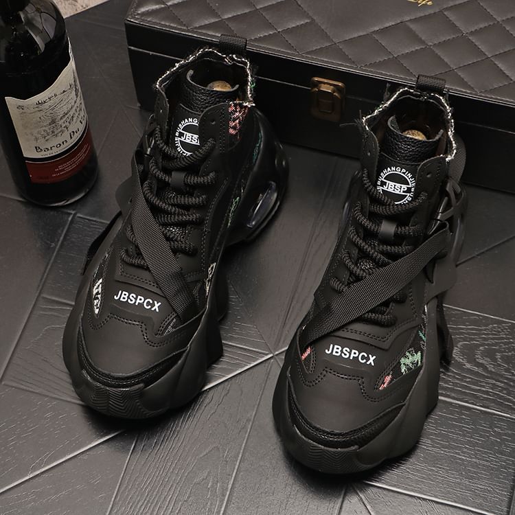 Mr Ozera - Robuuste platform sneakers met hoge demping