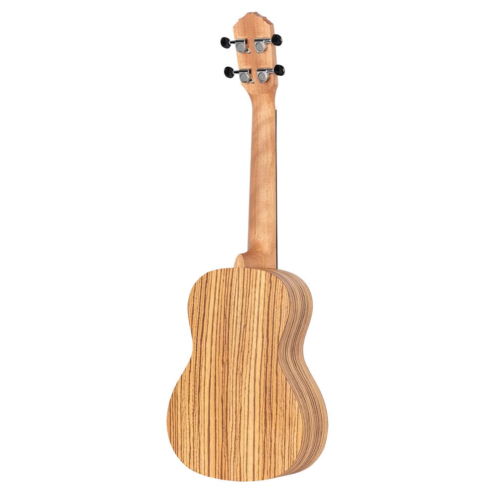 Ortega RFU11ZE-L Timber Series Natural linkshandige E/A concert ukelele met gigbag